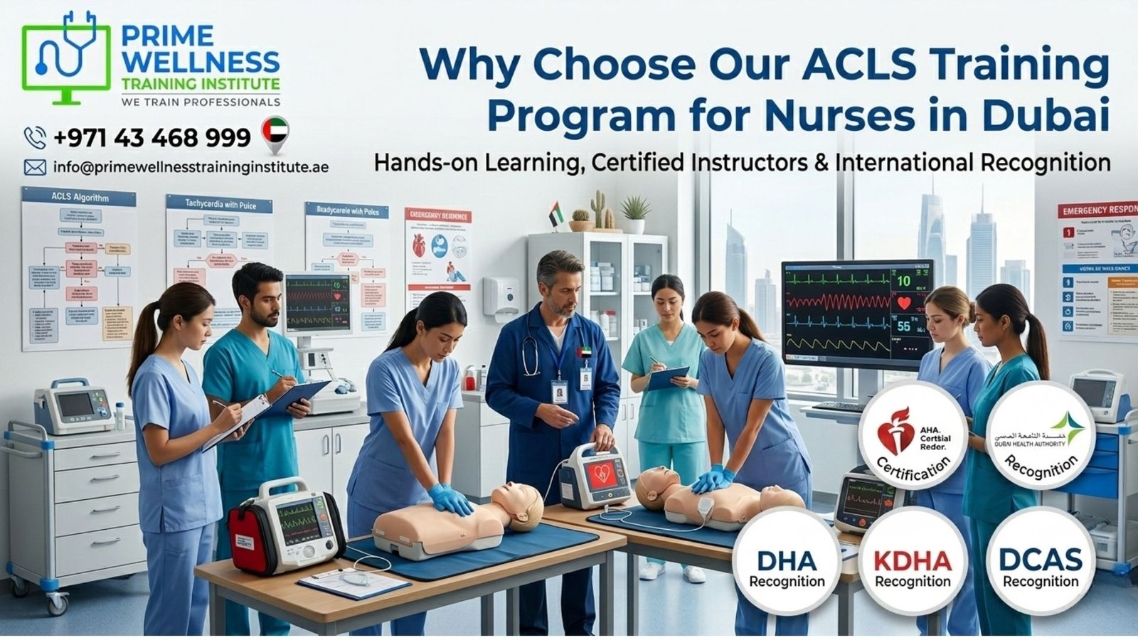 ACLS Training Program for Nurses in Dubai