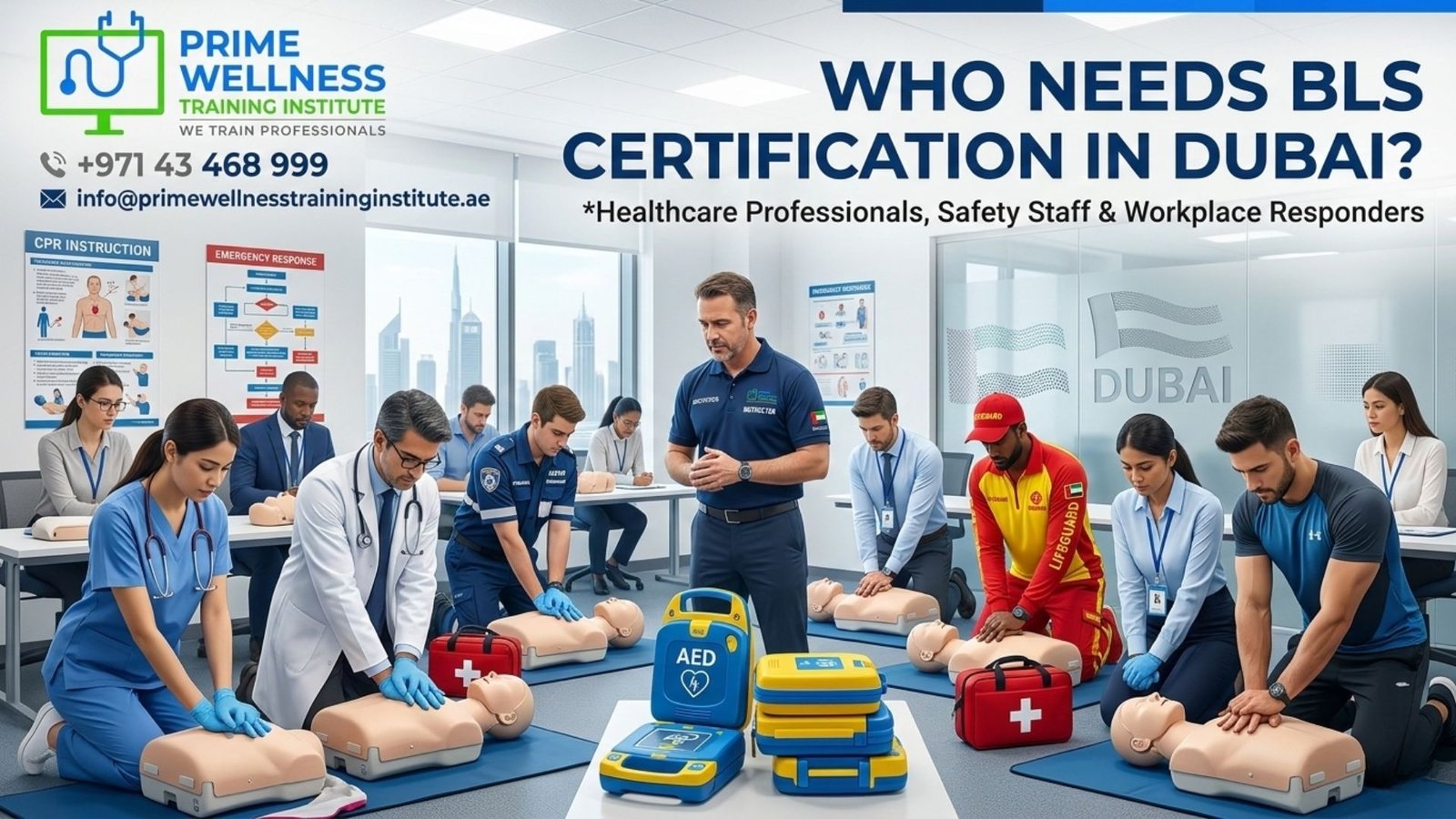 Who Needs BLS Certification in Dubai