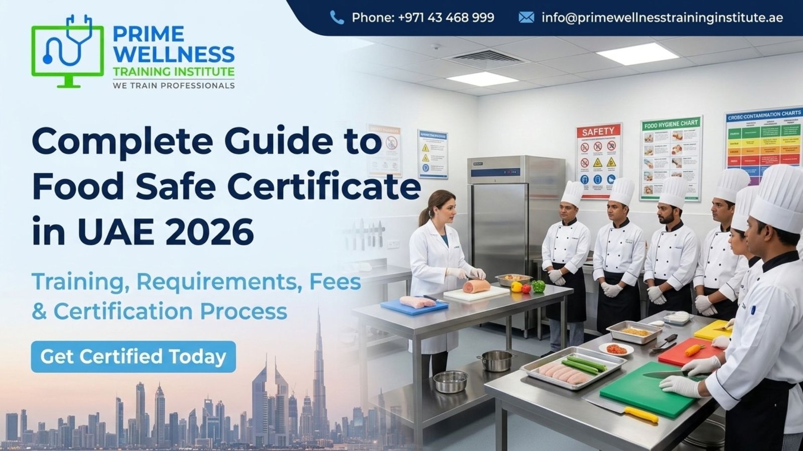 food safe certificate in Dubai