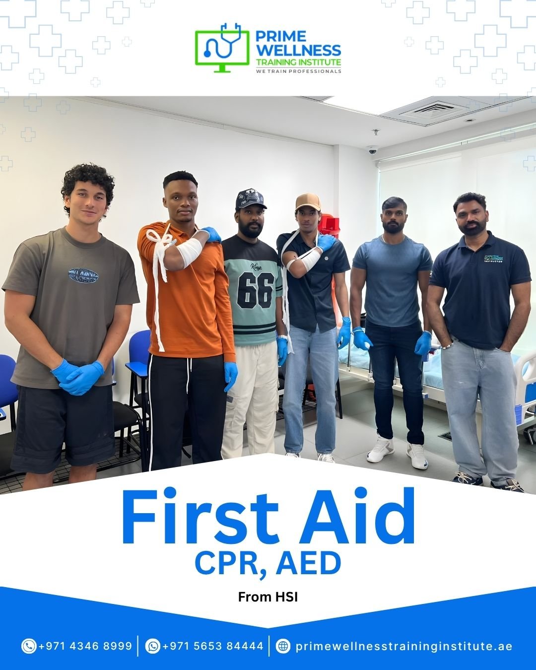 First Aid Training Course Dubai - Prime Wellness Training Institute