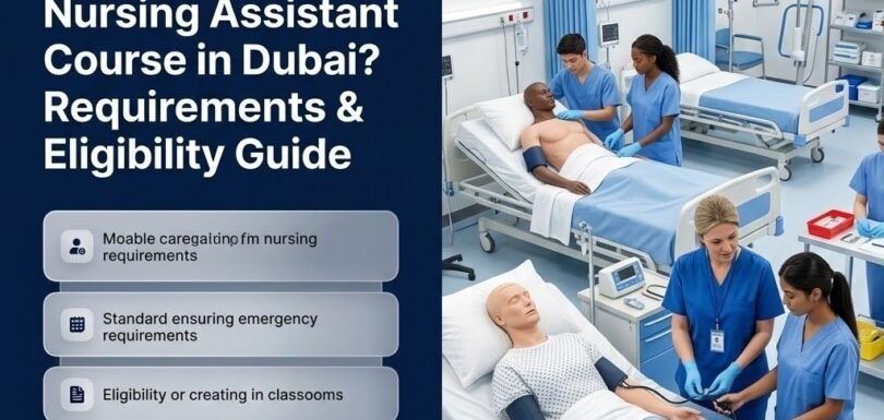 Eligibility and Requirements to Join a Nursing Assistant Course in Dubai